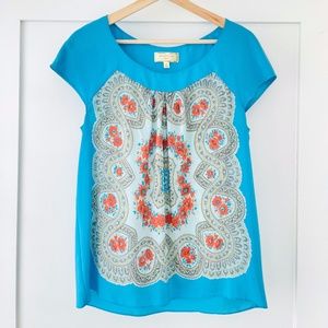 Moulinette Soeurs Silk top, Anthropologie